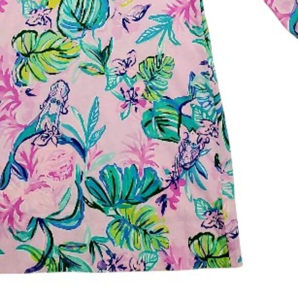 Lilly Pulitzer Linden Dress in Amethyst Mermaid In The Shade Size XS - Picture 3 of 7